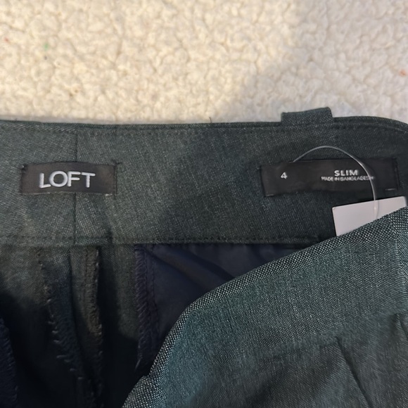 NWT Loft pants size 4 slim women’s - Picture 6 of 9